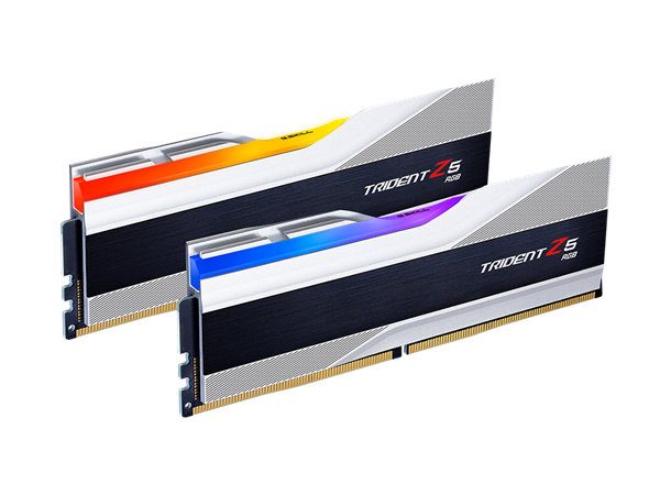 G.Skill Trident Z5 RGB 6000MHz 32GB Sølv 2x16GB, DDR5, 6000MHz, CL36