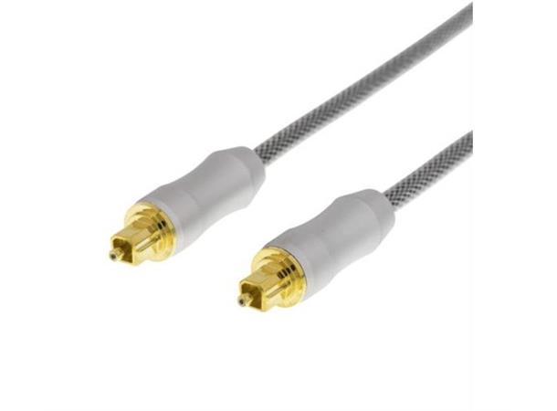 High End Optisk digital kabel, 5 Meter 5m, Male-Male TOSLINK