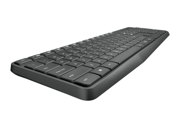 Logitech Wireless Desktop MK235 Tastatur- og mussett, nordisk