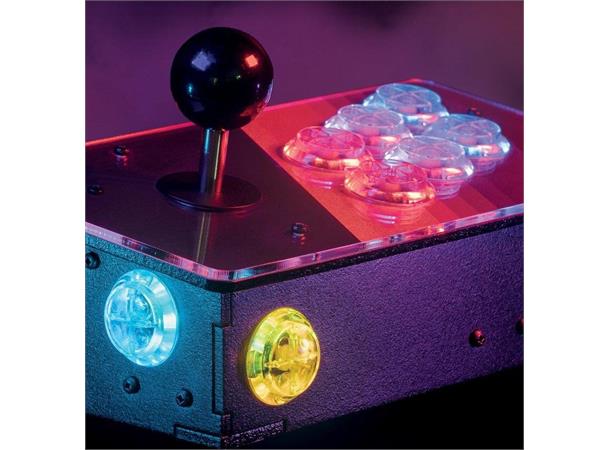 Picade Plasma Kit - Illuminated Arcade 10 knapper med RGB LED