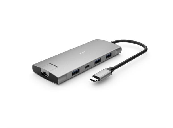 iiglo Slim USB-C MultiPort 8 in 1 Dock USB-C PD 100W,USB-C 3.2,USB-A 3.2,4K@60
