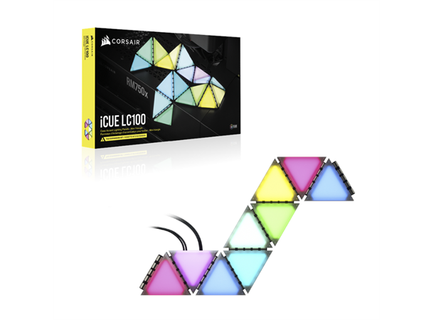 Corsair iCUE LC100 Extension Kit Utvidelsessett med 9 trekanter