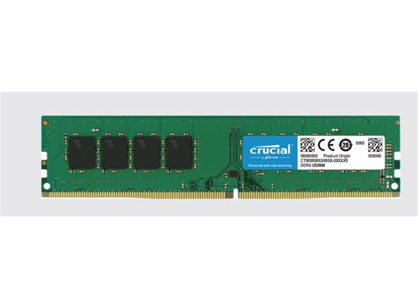 Crucial 32GB DDR4 2666Mhz UDIMM 1.2V CL19