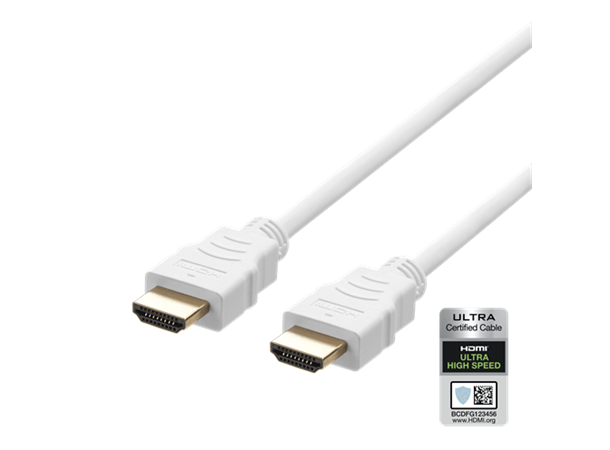Deltaco HDMI 2.1 Kabel (48Gbps) 8K@60Hz, eARC, QMS, QFT, ALLM, dyn.HDR