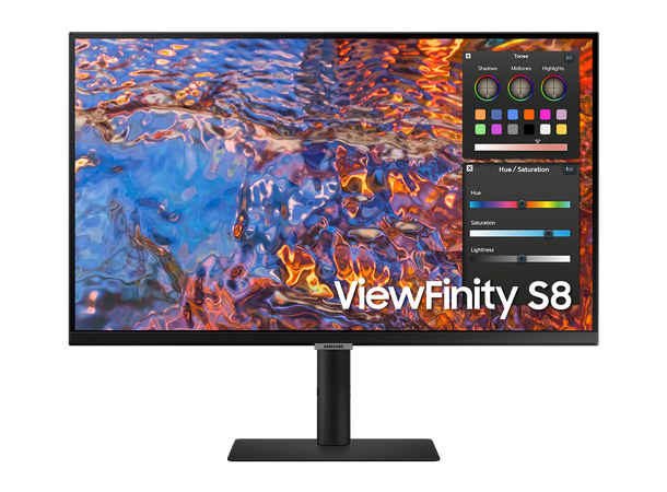 Samsung 27" 4K ViewFinity skjerm 27B800P 3840x2160 IPS, 5ms, 1000:1, HDR400