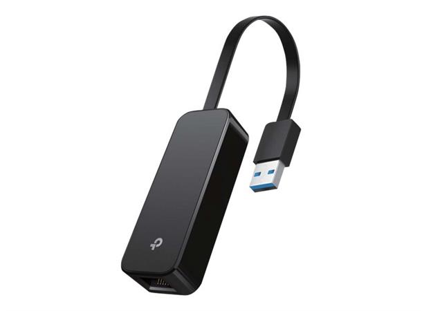 TP-Link UE306 USB 3.0 Nettverksadapter Svart, RJ45 - USB3.0, Gigabit Ethernet