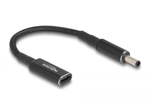 USB Laptop Adapterkabel USB-C hunn til Dell 4.5 x 3.0 mm hann DC