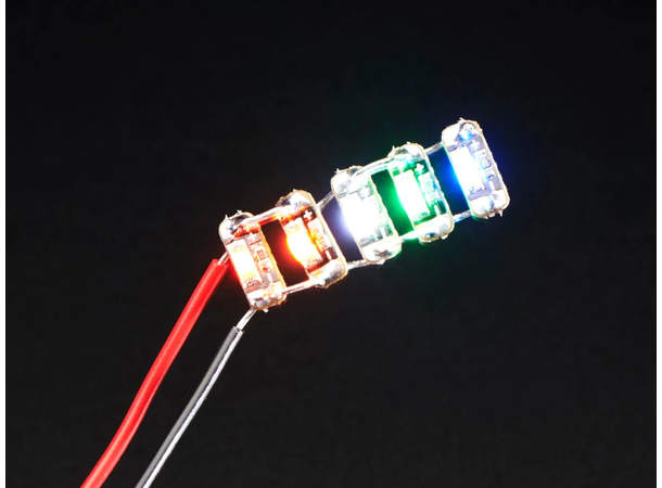 Adafruit LED Sequins - Multicolor Pack 5-pakning