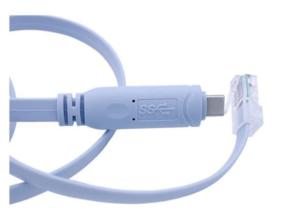 Cisco 6ft Console Cable (RJ45 & USB-C) FTDI chip, USB RS232RL-RJ45 konsollkabel