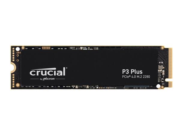 Crucial P3 Plus 4TB M.2 NVMe SSD PCIe 4.0, 4800/4100MB/s, single sided