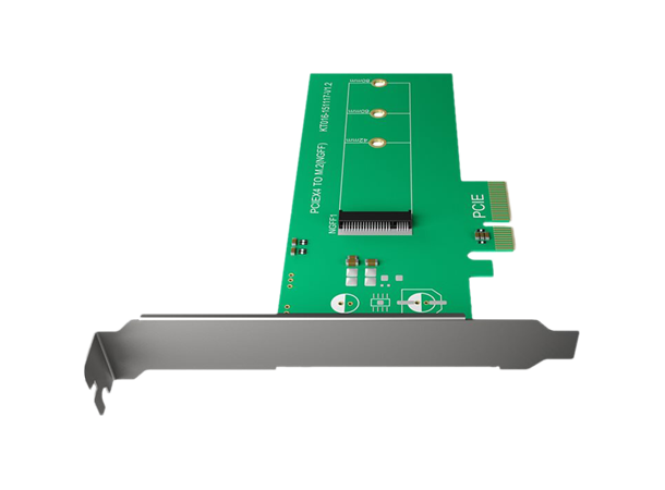 ICY BOX IB-PCI208 M.2 Diskkontroller 2242, 2260, 2280 NVMe, PCIe 3.0 x4