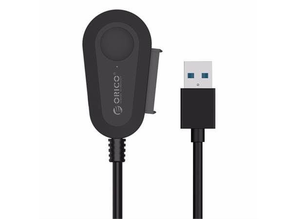 Orico USB3.0 -> SATA 3.0 adapter for harddisker og SSD, u/strømadapter