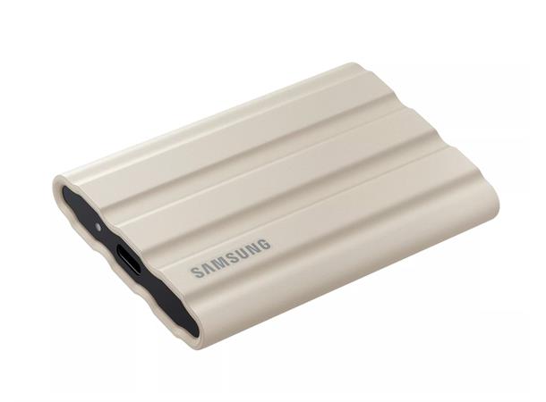 Samsung T7 Shield Sand 2TB USB-C (3.2 Gen.2) , up to 1050/1000MB/s