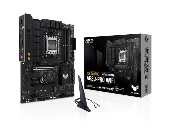 Asus TUF Gaming A620-PRO WIFI AM5, ATX, DDR5, PCIe 4.0, 2x M2, WIFI