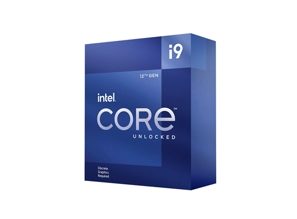 Intel Core i9-12900KF Prosessor Socket-LGA1700, 16-C, 24-T, 3.2/5.2GHz