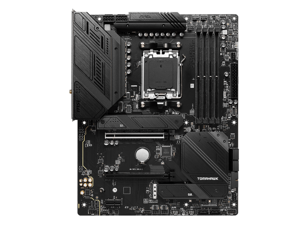 MSI MAG B650 TOMAHAWK WIFI Hovedkort ATX, AM5, 4x DDR5, 2x PCI-E x16, 3x M.2