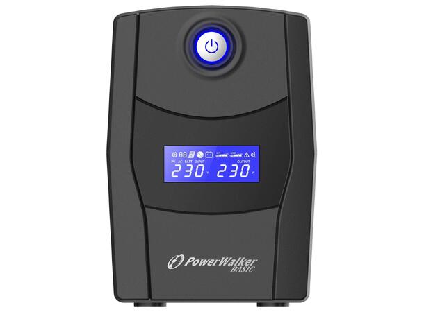 PowerWalker Basic VI 1000 STL UPS 600W/1000VA, 2x CEE 7/3 ut, RJ45 inn/ut