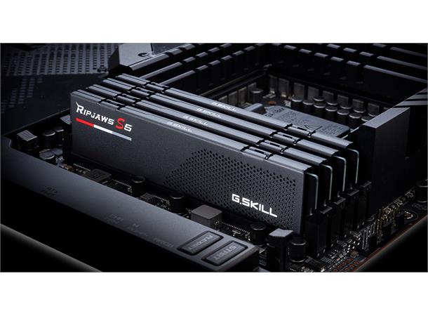 G.Skill DDR5 Ripjaws S5 5200MHz 32GB 2x16GB, Black, DDR5, 5200MHz, CL40, 1.1V