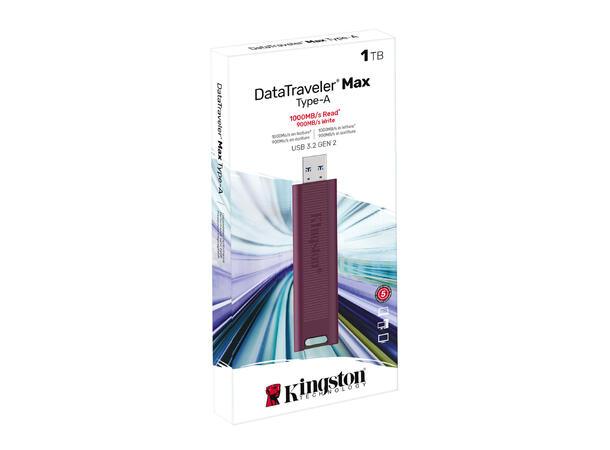 Kingston Data Traveler Max 1TB 1TB, USB Type-A 3.2 Gen 2, max 1000 MB/s
