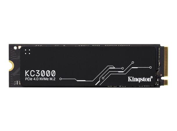 Kingston KC3000 M.2  NVMe SSD 4TB PCIe 4.0, 7000/7000 MB/s R/W