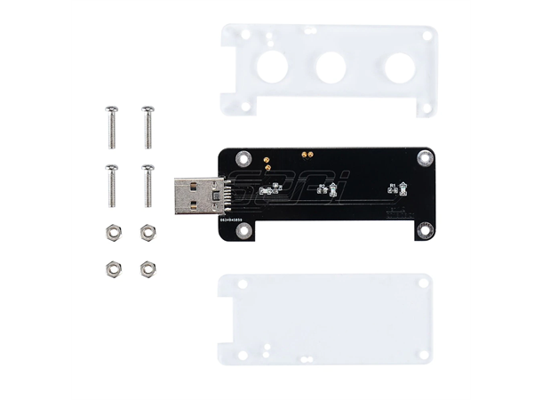RPi Zero USB Dongle Kit USB tilkobling av Pi Zero