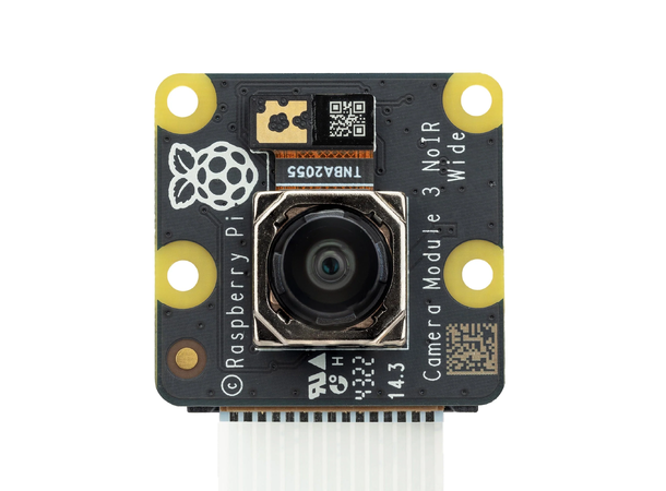 Raspberry Pi Camera Module 3 NoIR Wide vidvinkel-versjon