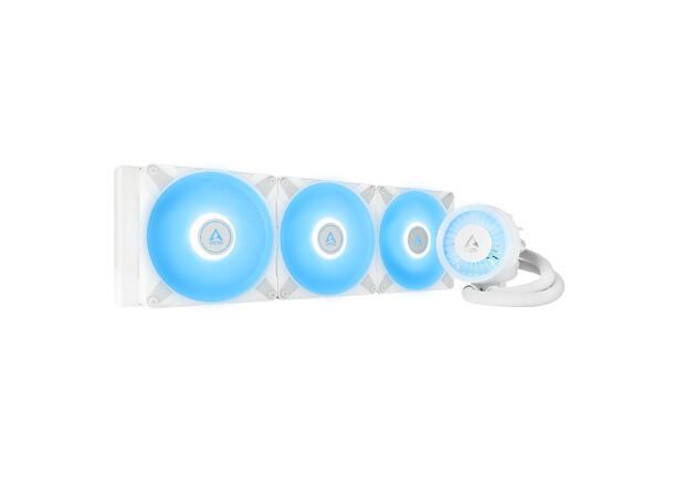 Arctic Cooling Liquid Freezer III 420RGB ARGB, 420mm, 200-1700RPM, 72.8CFM, White