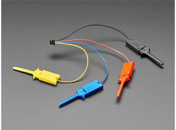 JST 4-pin kabel med Micro SMT Test hook STEMMA QT / Qwiic