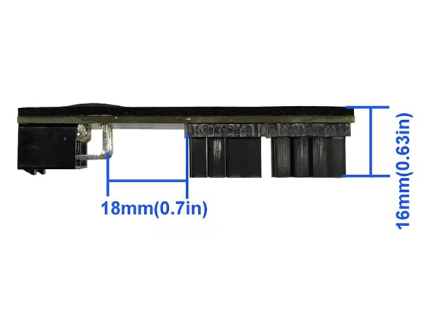 PCI-E 8pin/8pin til 8pin/6pin adapter Vinklet 180°, for GPU, orientering A