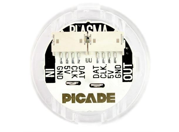 Picade Plasma Kit - Illuminated Arcade 6 knapper med RGB LED
