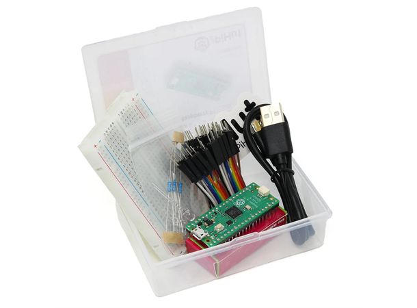 Starter Kit for Raspberry Pi Pico Pico H inkludert