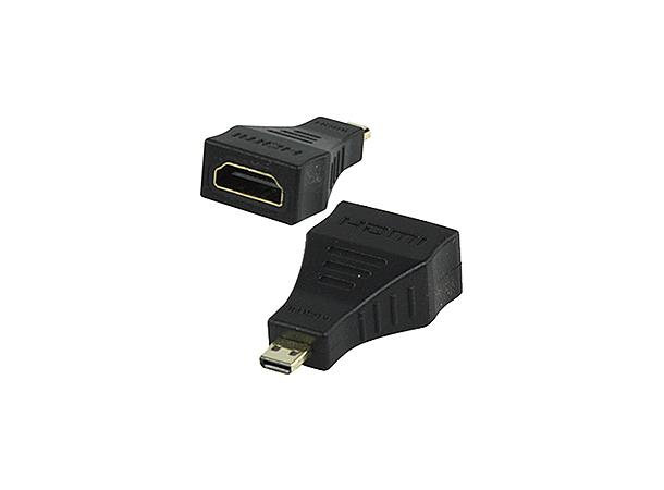 HDMI adapter, Micro hann - HDMI hunn 4cm, 4K@30Hz