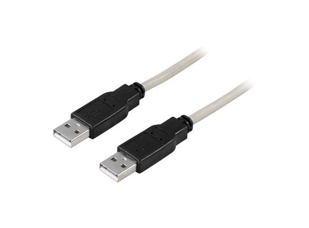 USB 2.0 Kabel A-A M/M 1m 1m,Hi-speed USB 2.0 (USB 1.1 kompatibel)