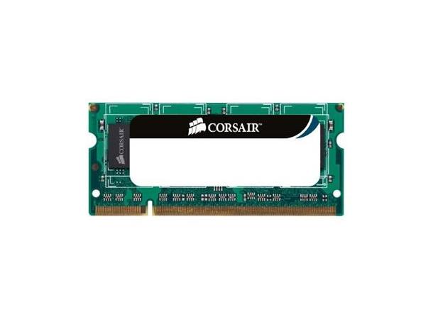 Corsair DDR3 SODIMM 1333Hz 4GB 1x4GB, PC3-10600, 9-9-9-24, 1.5V