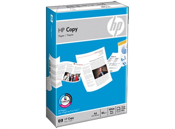 HP kopipapir 80 g/m², 500 ark A4/210 x 297mm, Hvithet146 (CIE-hvithet)