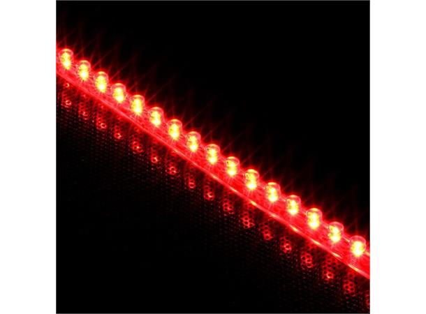 Lamptron FlexLight 60 LEDs, Rød 600mm, 60 LED, 4-pin molex
