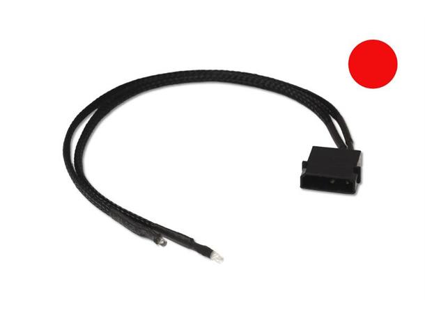 EK-LED 3mm TWIN ULTRA RED cable length 30cm