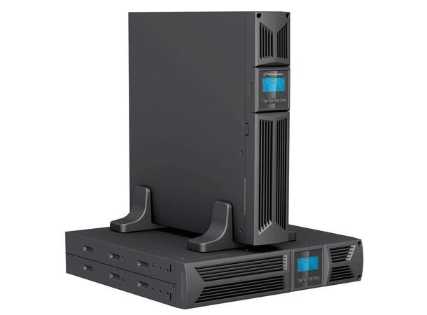 BlueWalker PW UPS VFI 3000 RT HID OnLine, 2700W, 3000VA, 9 IEC, LCD