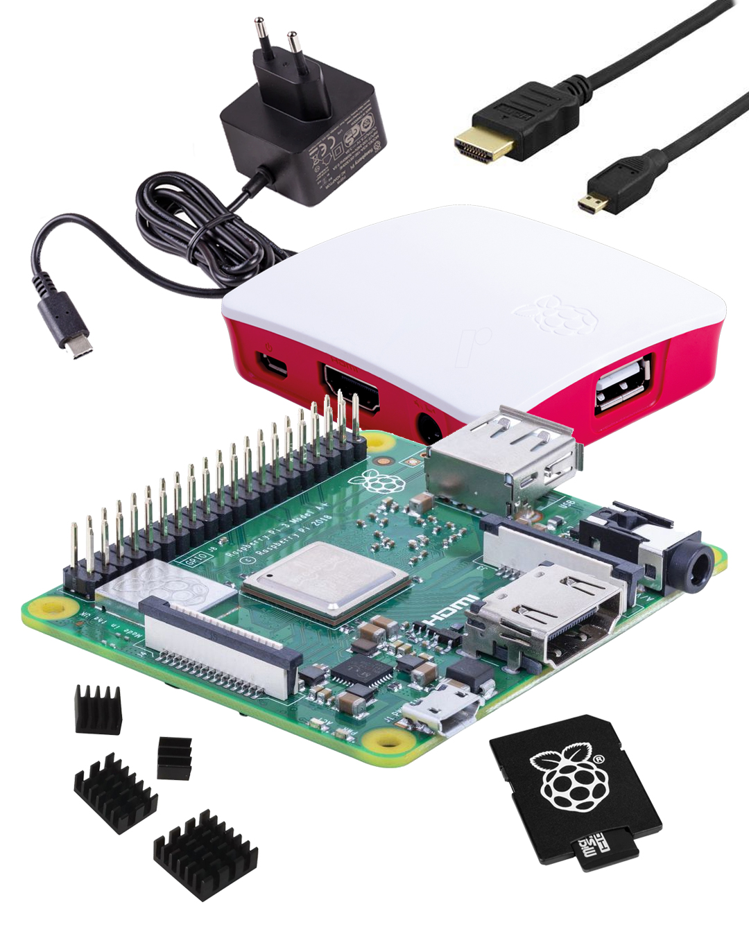 Raspberry Pi 3 model A+ Starter Kit