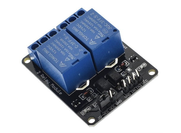 12V 2-Channel Relay Module Shield Relay output maks DC30V 10A