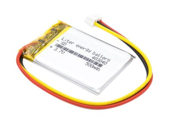 PiJuice Zero LiPo batteri, 500 mAh Kompatibel med PiJuice Zero UPS pHAT